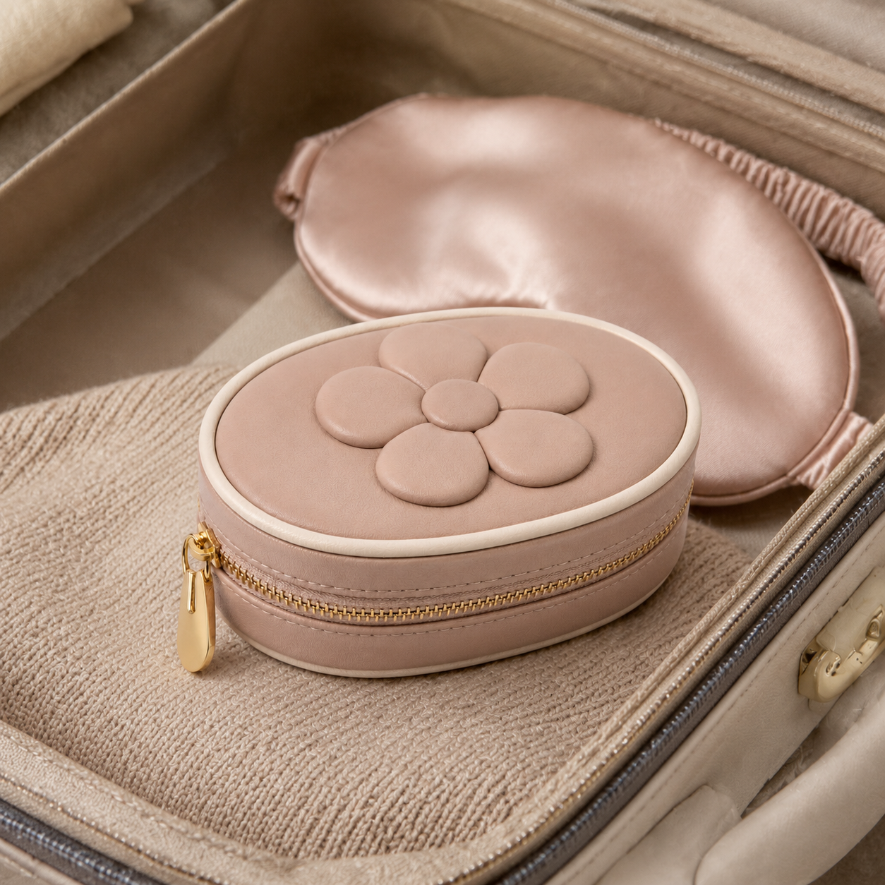 Fleur Mini Jewelry Pillbox