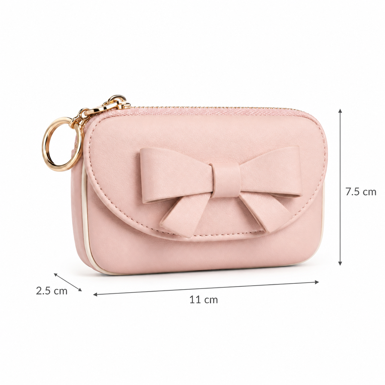 Lumière Bow Key Pouch