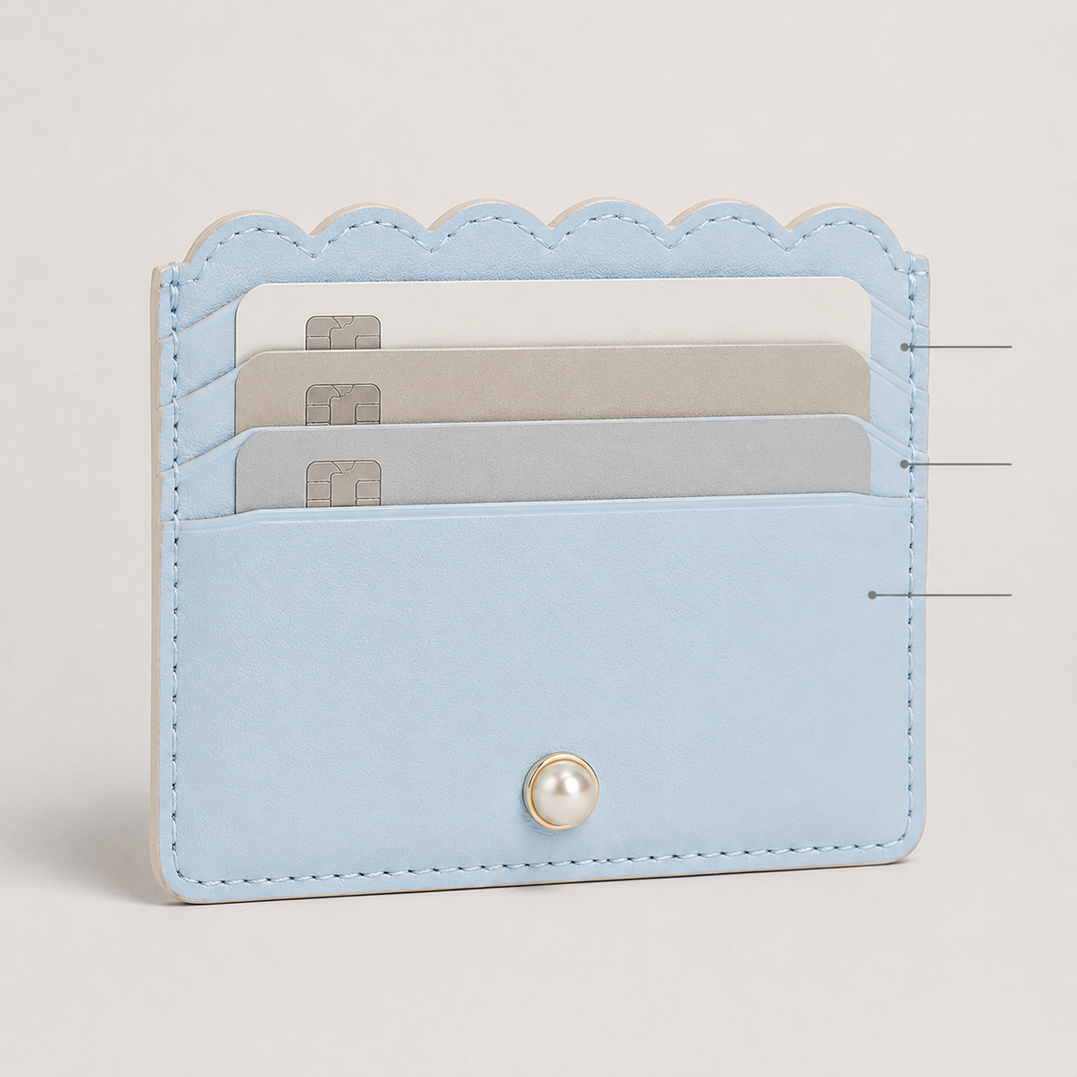Petite Pearl Card Sleeve