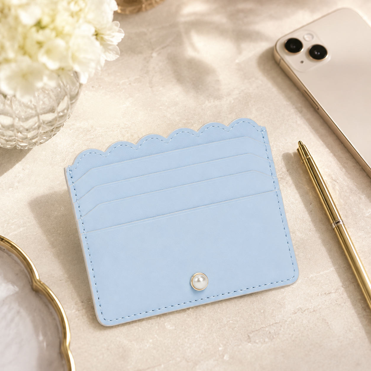 Petite Pearl Card Sleeve