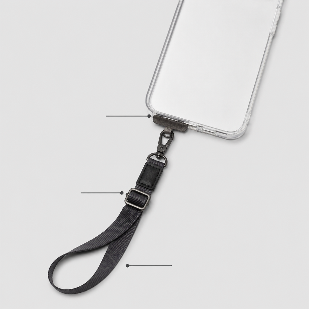 Slate Phone Wristlet