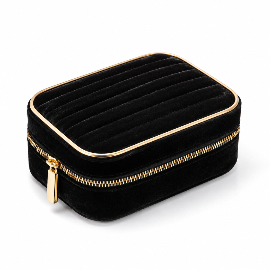 Velvet Night Travel Jewelry Case