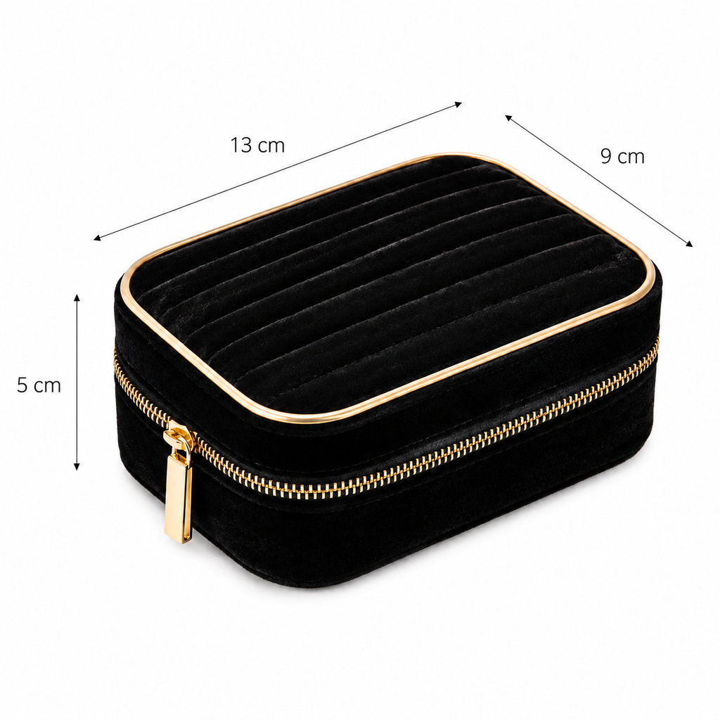 Velvet Night Travel Jewelry Case