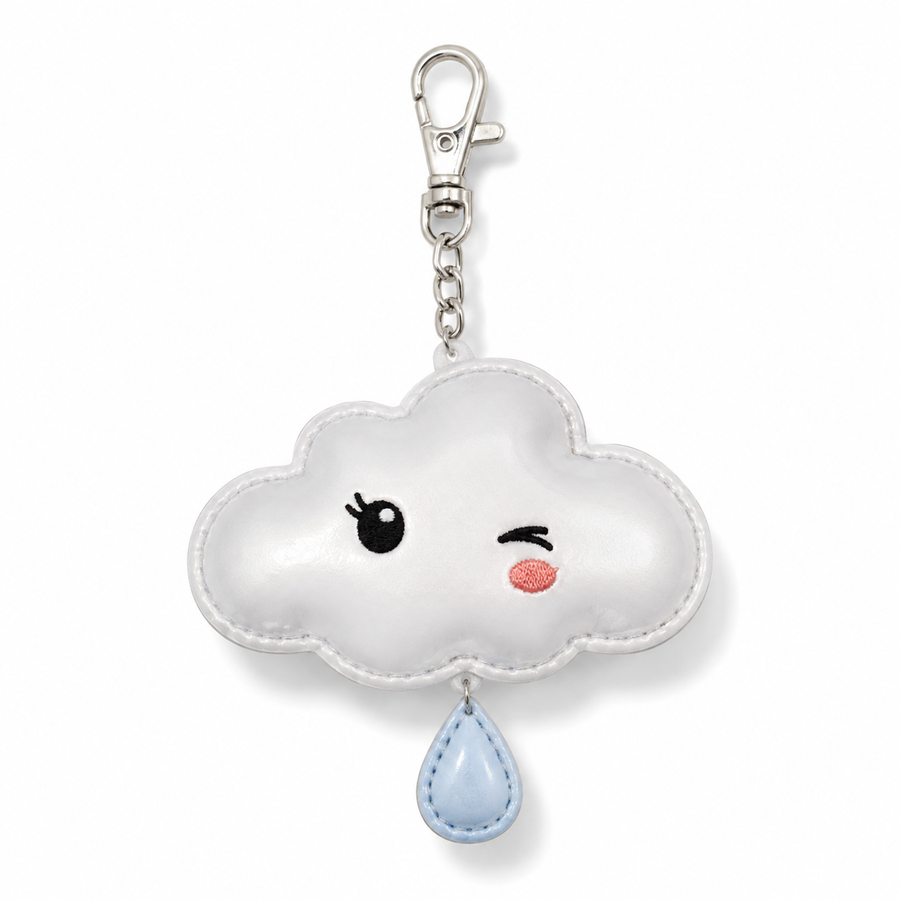 Winking Cloud Reflector Charm